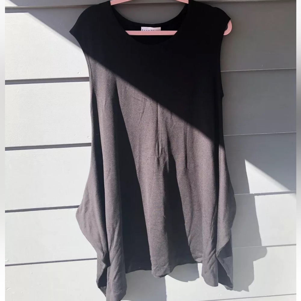 Bryn Walker Black Lagenlook Dress Size S EUC USA